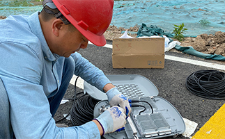 黃田港保供橋智慧照明